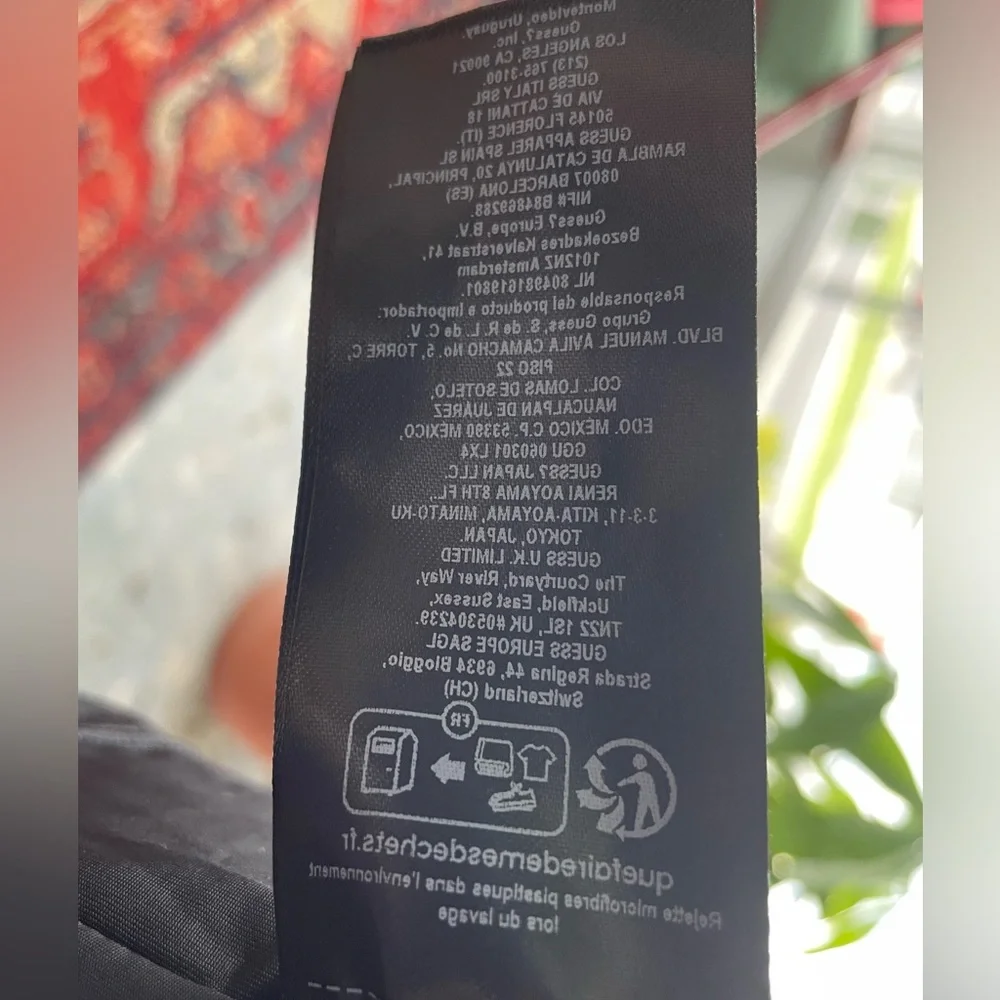 Guess Women's Justine Faux-Leather Bodycon Dress - Jet Black - Picture 11 of 16